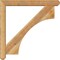 Ekena Millwork Westlake Craftsman Rough Sawn Bracket w/ Offset Brace, Western Red Cedar, 6"W x 44"D x 44"H BKT0604X44X44WTL04RWR - alternate 2